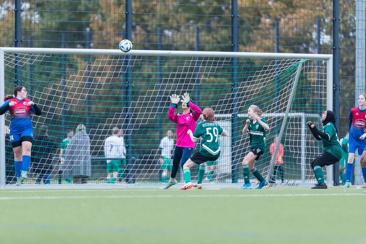 Bild 303 - wBJ Rissen - VfL Pinneberg 2 : Ergebnis: 9:1